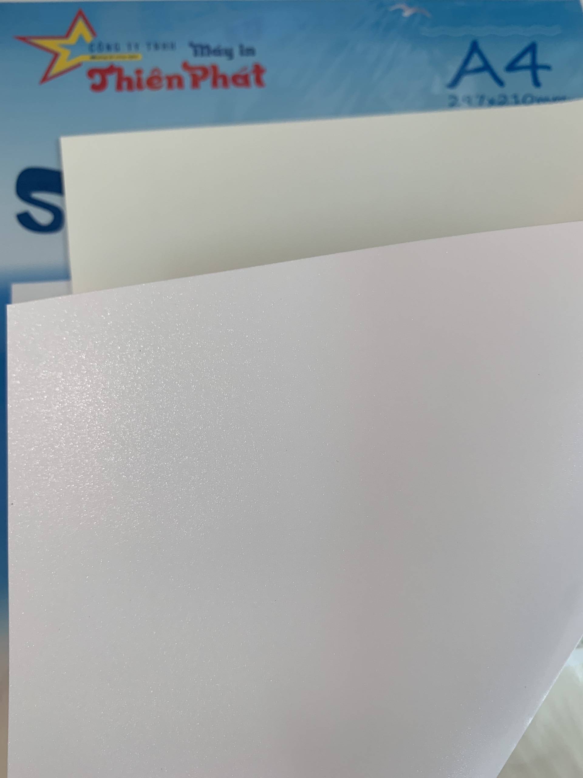 GIẤY IN ẢNH RC LỤA KHỔ A4- ĐL 260GSM