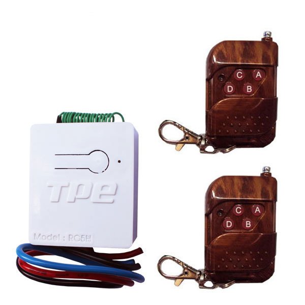 Bộ công tắc điều khiển từ xa có hẹn giờ, 2 remote RC5H-2R
