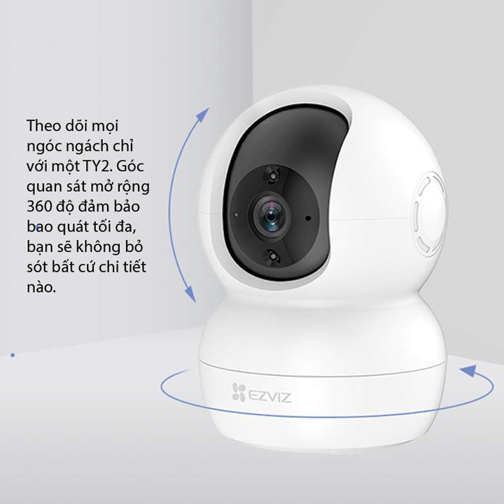 Camera WiFi EZVIZ H8C Pro 3K 5MP
