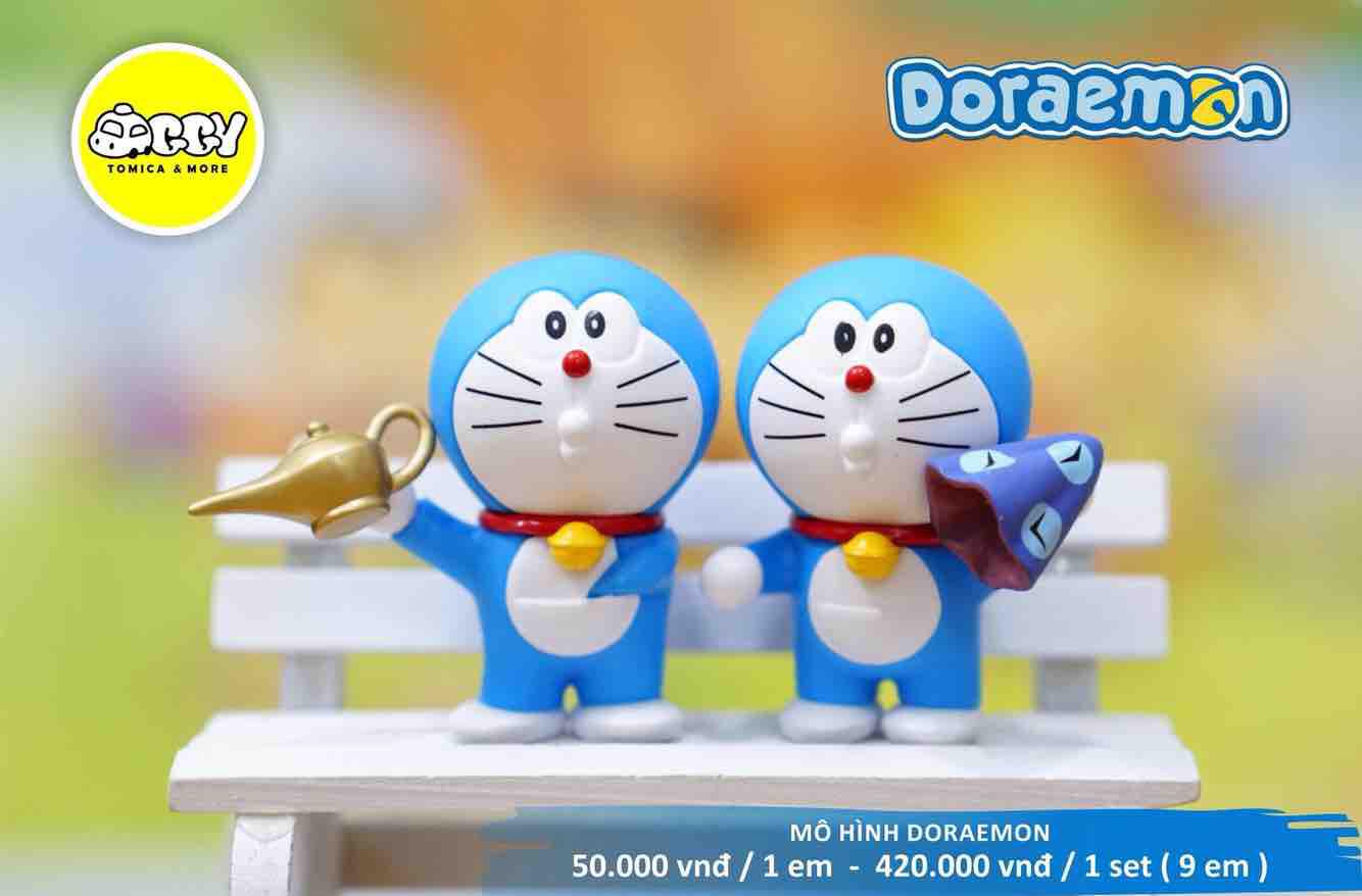 [HCM]Bộ mô hình Doraemon và bảo bối