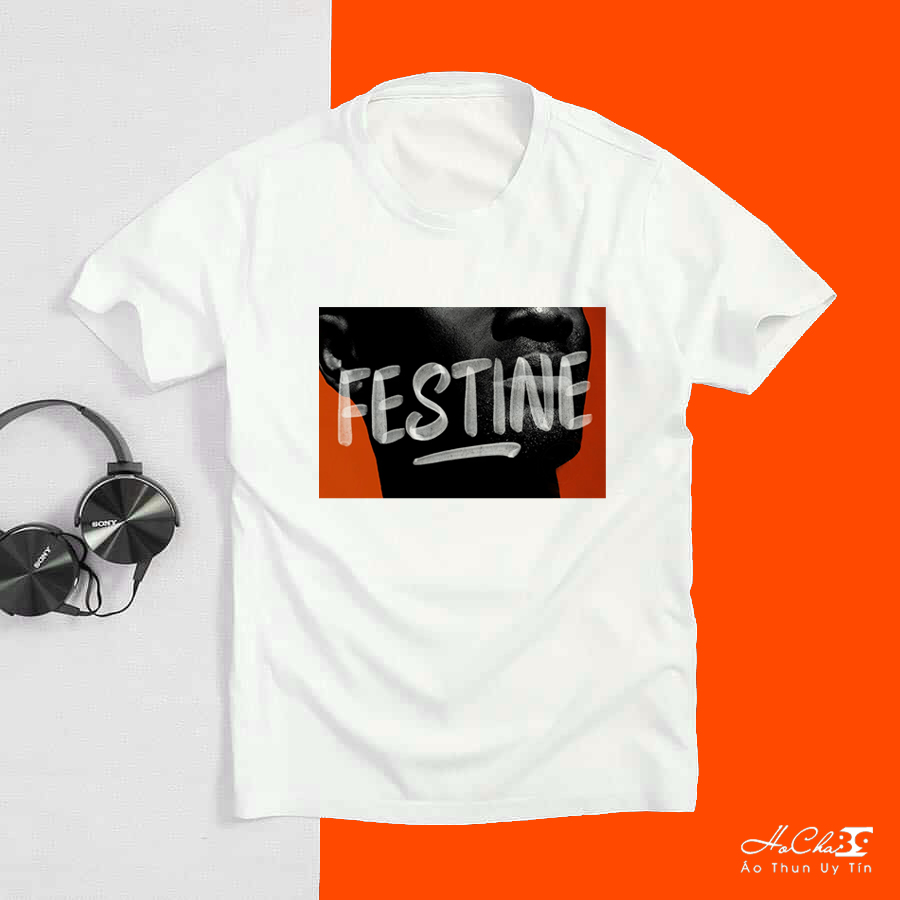 Áo thun festine - w1t706 - vải dày mịn co giản 4c - hc061