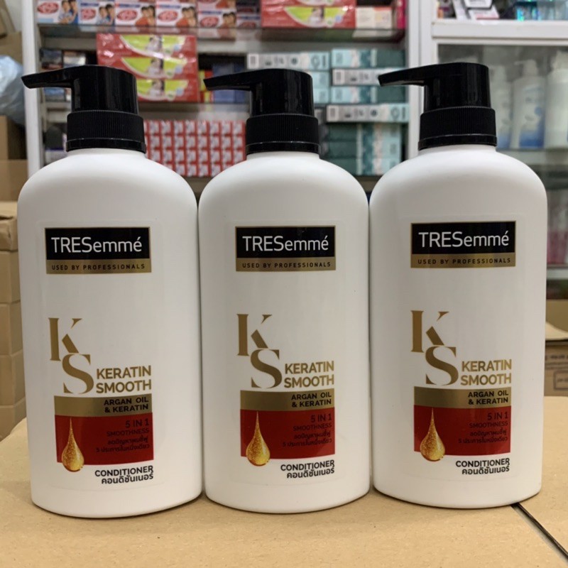 Dầu xả TRESemmé Keratin 5 in 1 Thái 450ml