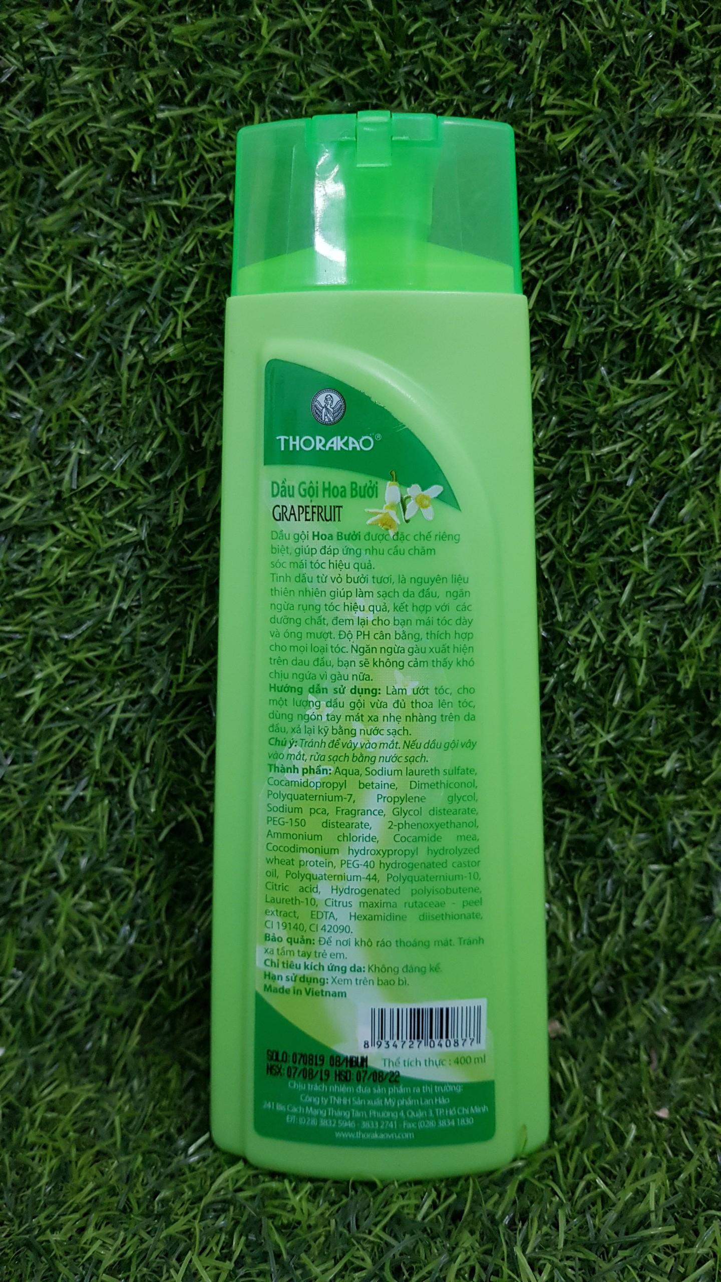 Dầu gội Thorakao hoa bưởi 400ml