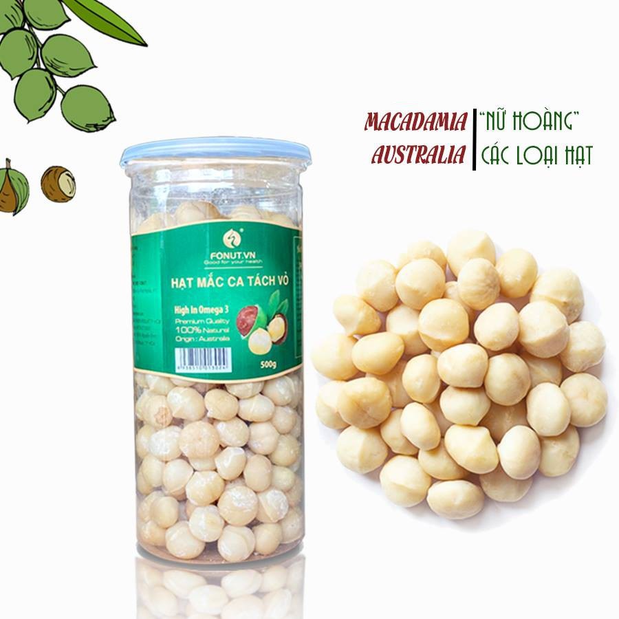 Australian crinkware shell with large kernel without bad smell oil fonut imported from Australia (500 grams jar)-maccamia kernel