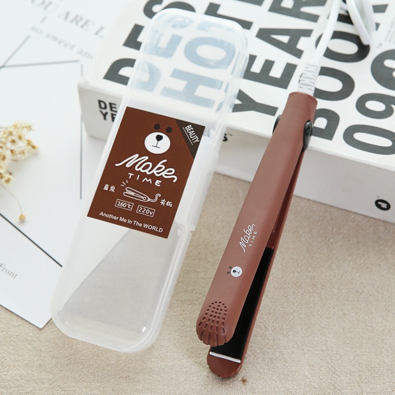 Máy duỗi tóc mini, máy duỗi tóc tại nhà cực tiện lợi