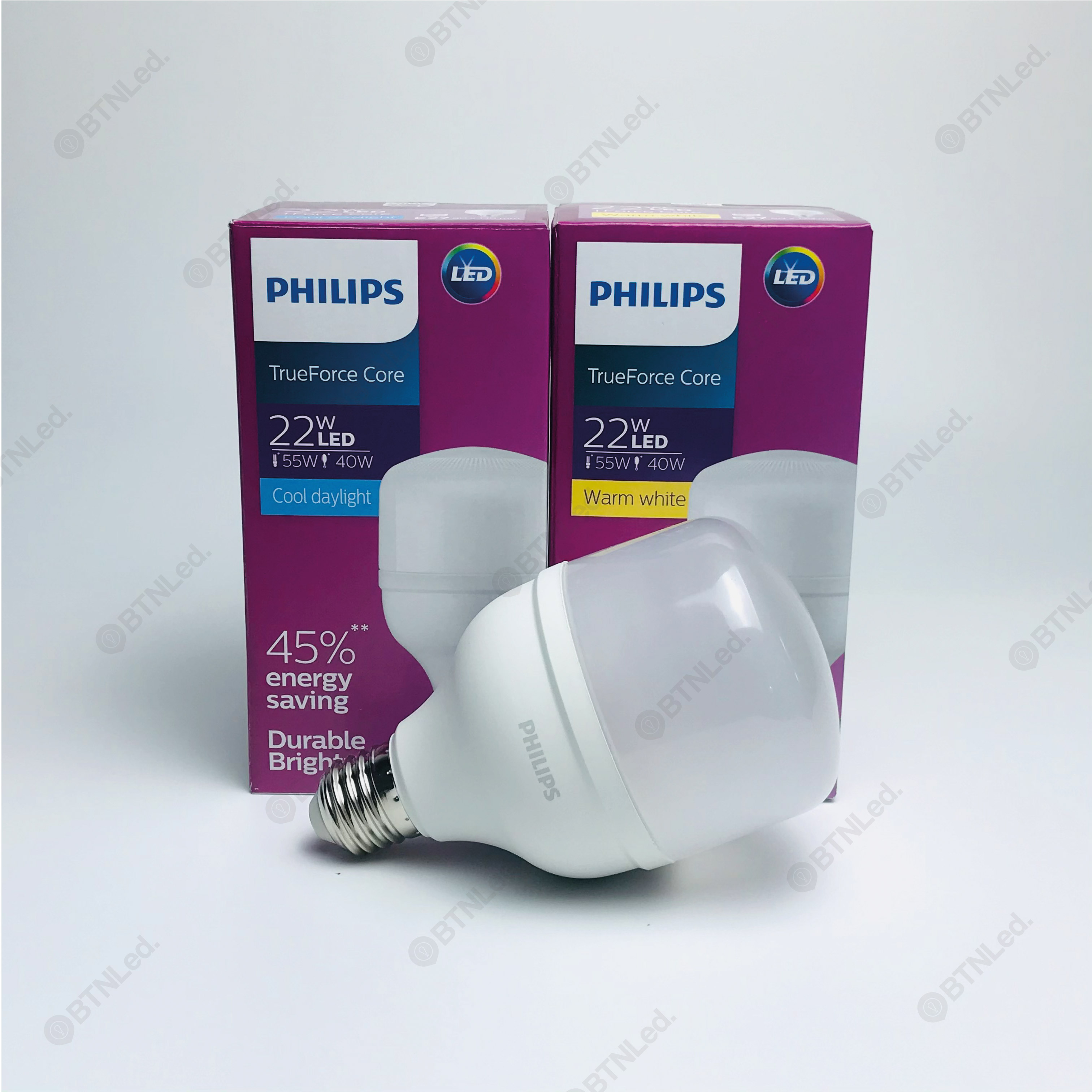 Đèn LED trụ Philips 22W E27 T80 - Hàng chính hãng