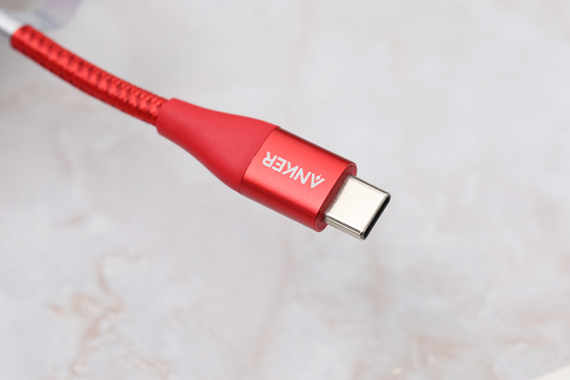 Cáp Type C - Lightning MFI 0.9m Ank rLin8652 Đỏ