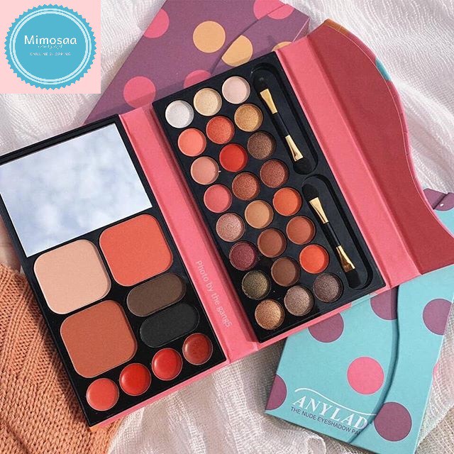 bảng phấn mắt bóp Eyeshadow Makeup Anylady