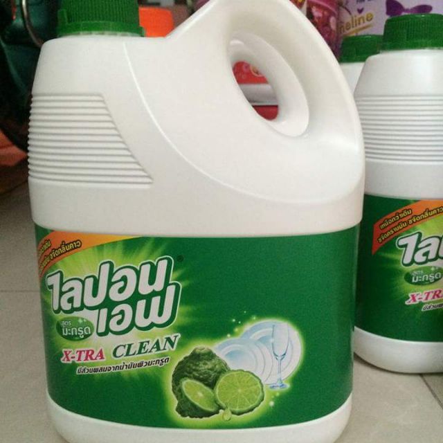 [HCM]Nước Rửa Chén Lipon 3500ml Thái Lan (Màu Xanh Lá)