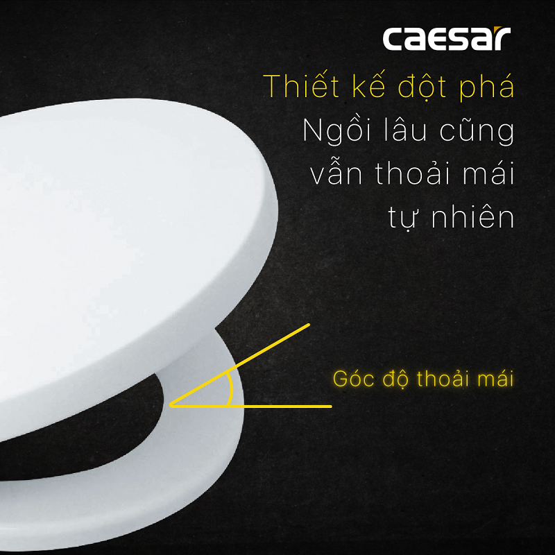 Nắp Êm Bồn Cầu Trẻ Em CAESAR M284
