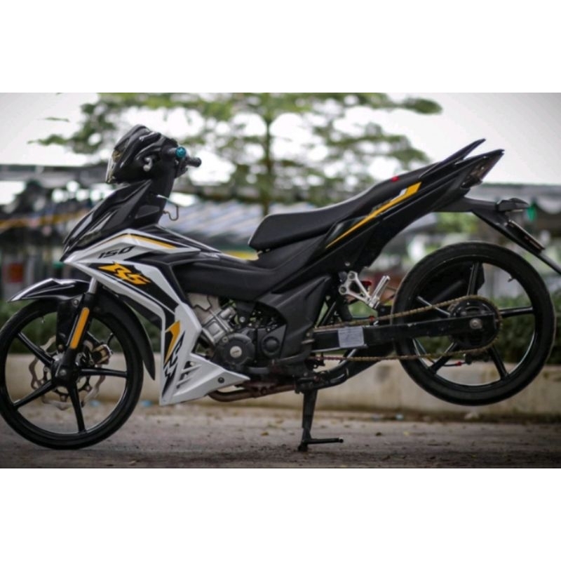 Tem rời winner rs v1 trắng đen phối tem vàng
