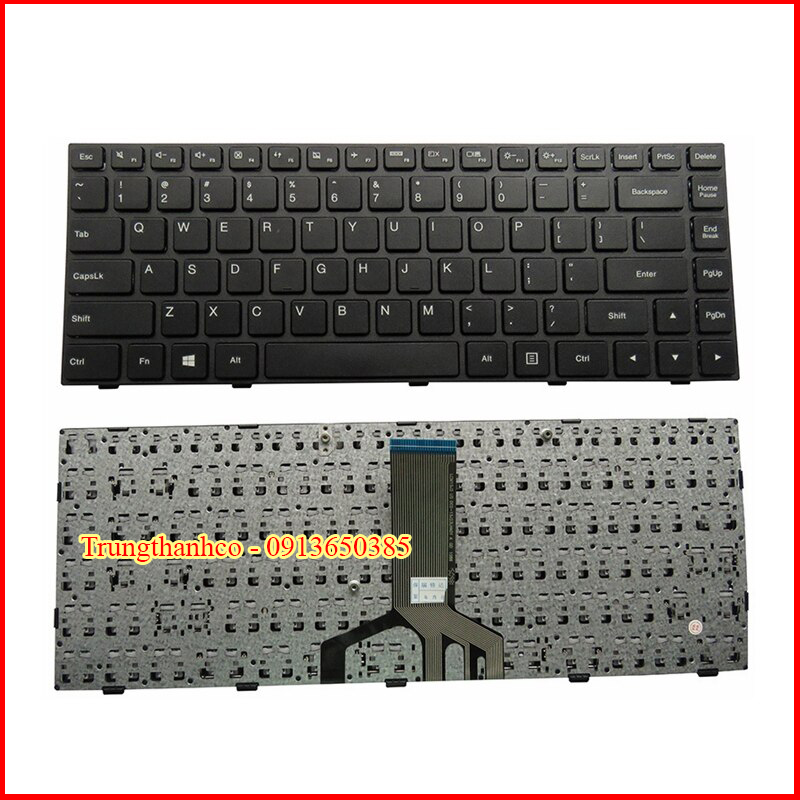 Bàn Phím Laptop Lenovo Ideapad 100-14