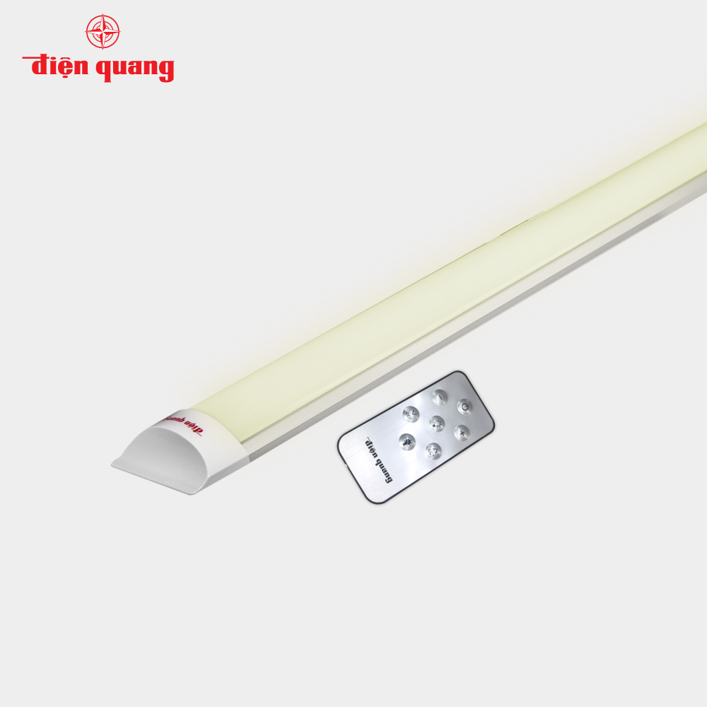 Bộ đèn LED MICA SMART Điện Quang ĐQ LED MF02RF 367CCT (36W, điều chỉnh độ sáng và nhiệt độ màu, có remote, nhôm nhựa)