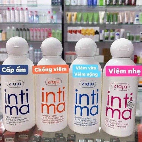 Dung Dịch Vệ Sinh Ziaja Intima Hồng ( Viêm Nhẹ )