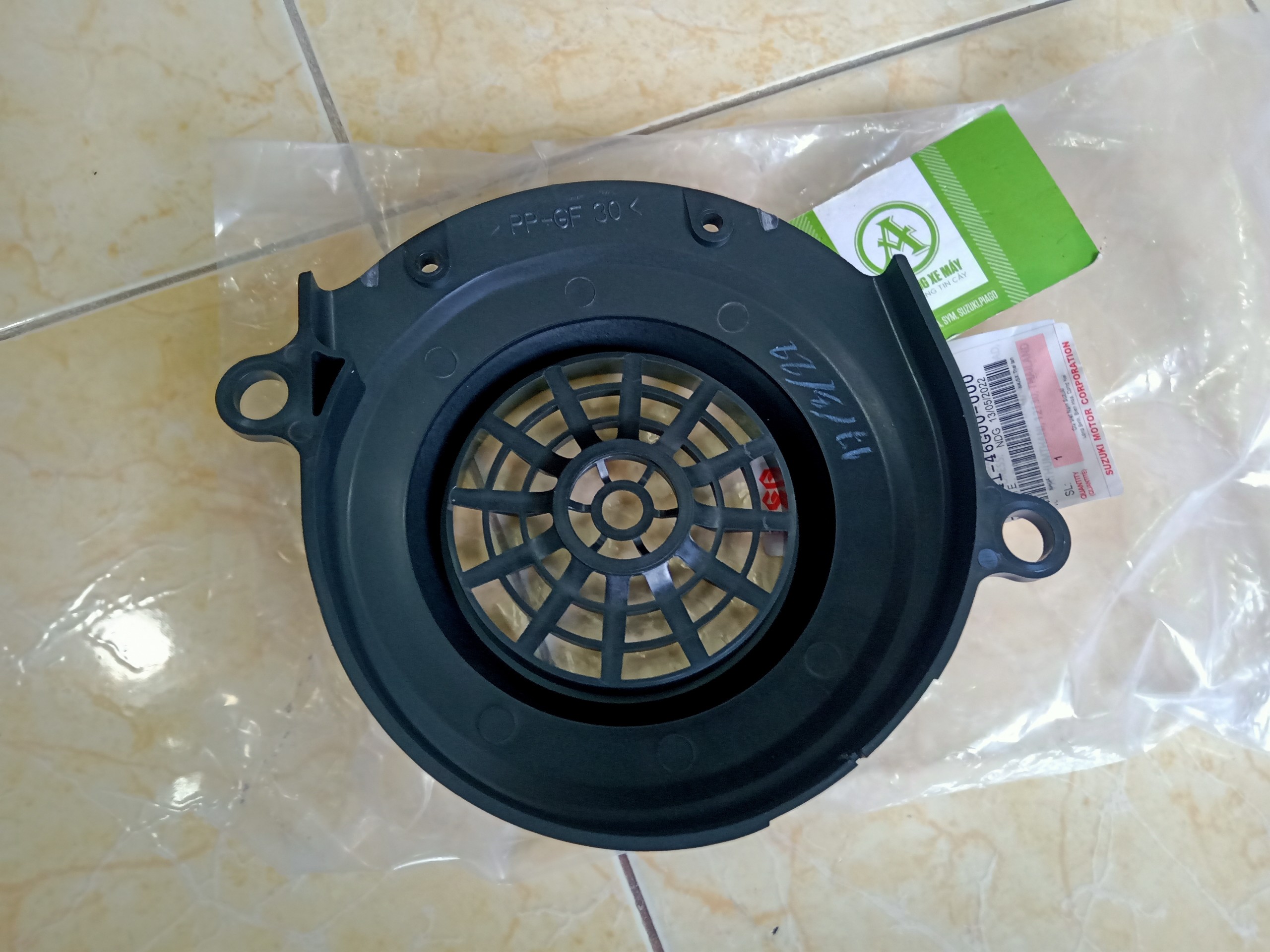 Chụp quạt gió Hayate SC/SS zin