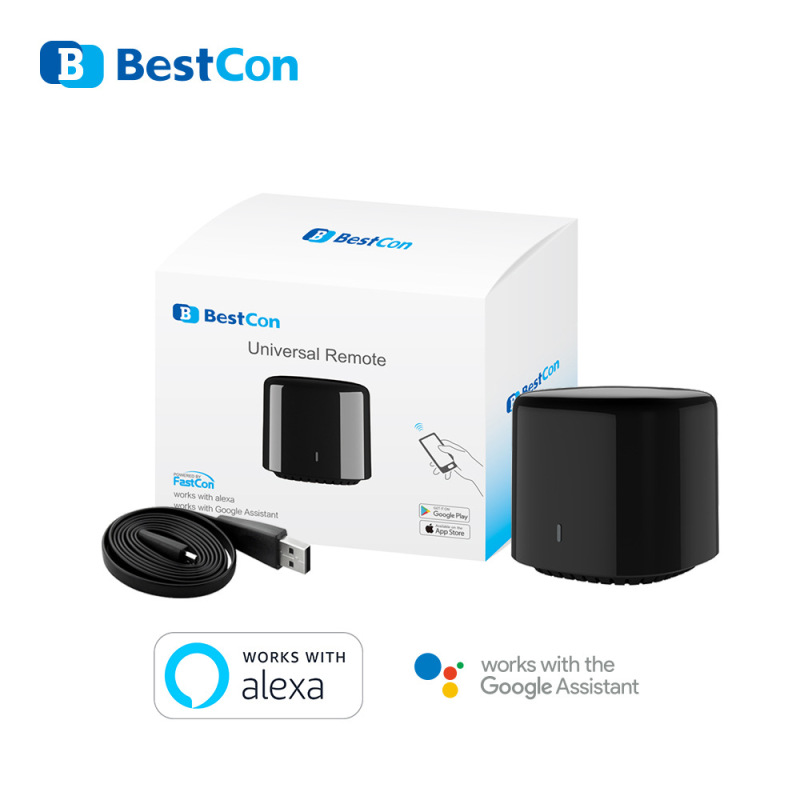 BroadLink Bolian Bestcon RM4C mini Bộ điều khiển WiFi hồng ngoại hỗ trợ Google Home Alexa Apple Homekit HASS 5.0