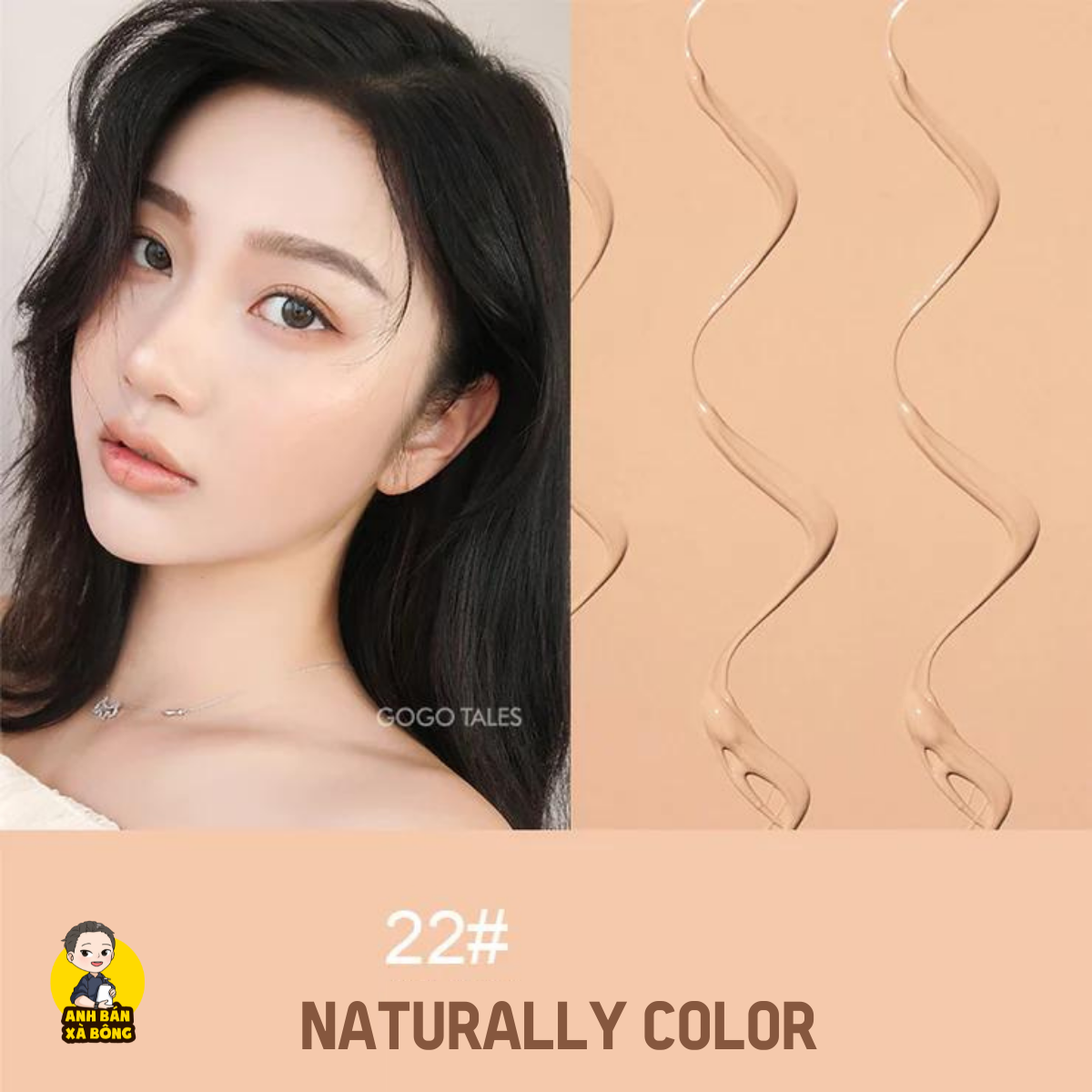 Phấn nước gogo tales moist air cushion cream gt171