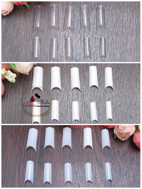 Móng ống tre(hộp 550m) Phụ kiện Nail