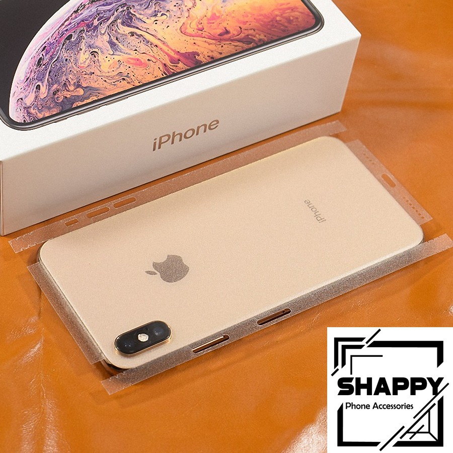 Skin Dán Nhám Mờ Full Viền Dành Cho Các Dòng IPhone [Shappy Shop]