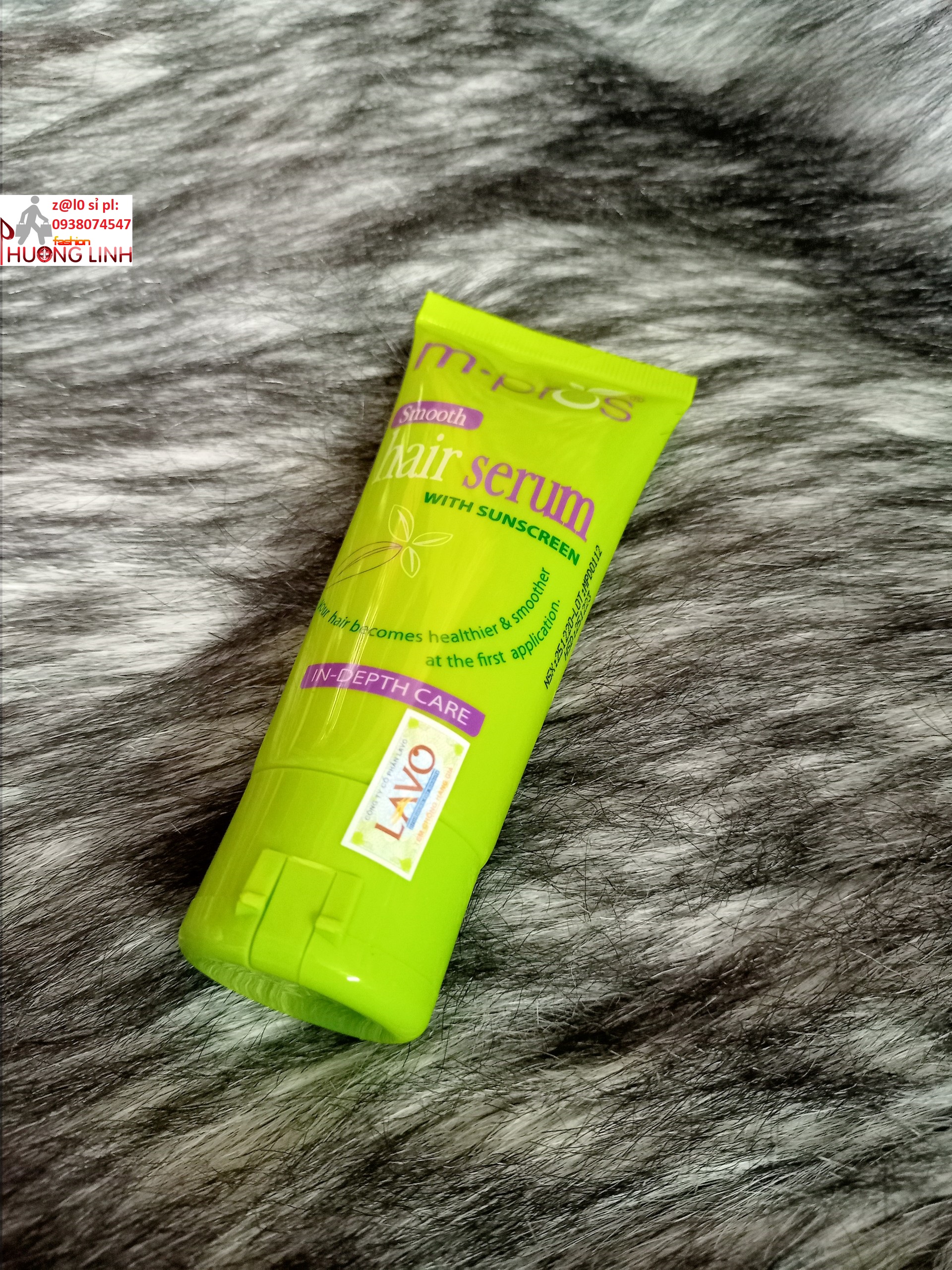 Serum dưỡng bóng tóc m pros 60ml xanh lá