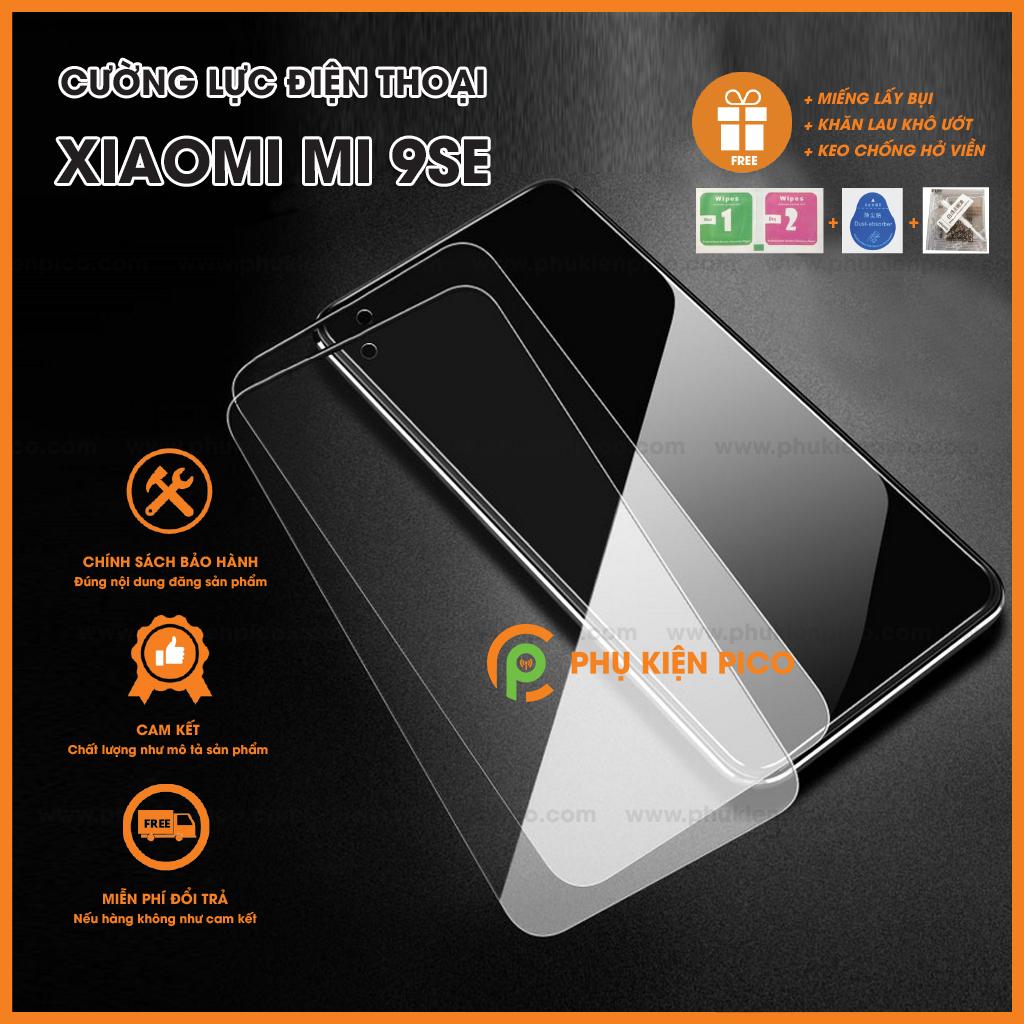 Cường lực Mi 9Se full màn hình trong suốt - Kính cường lực Xiaomi Mi 9Se full màn hình không viền đen