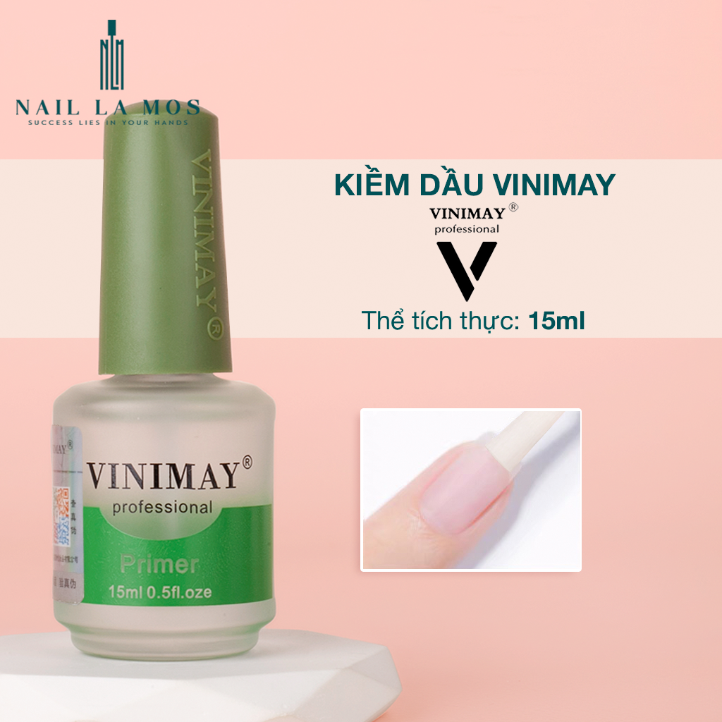 Kiềm dầu Vinimay chính hãng - Primer chuyên dụng cho dân làm móng giúp sơn gel bền và bám lâu hơn