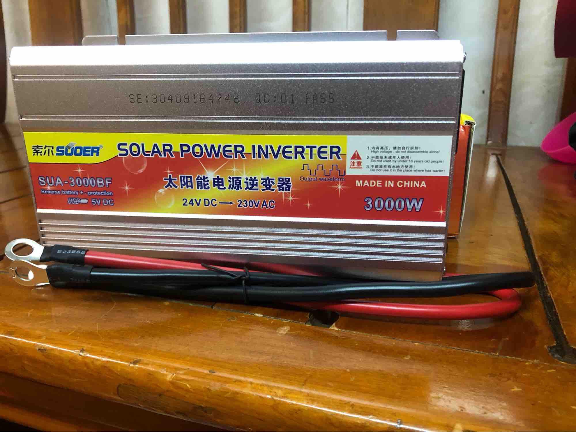 Kích điện 24v lên 220v 3000w