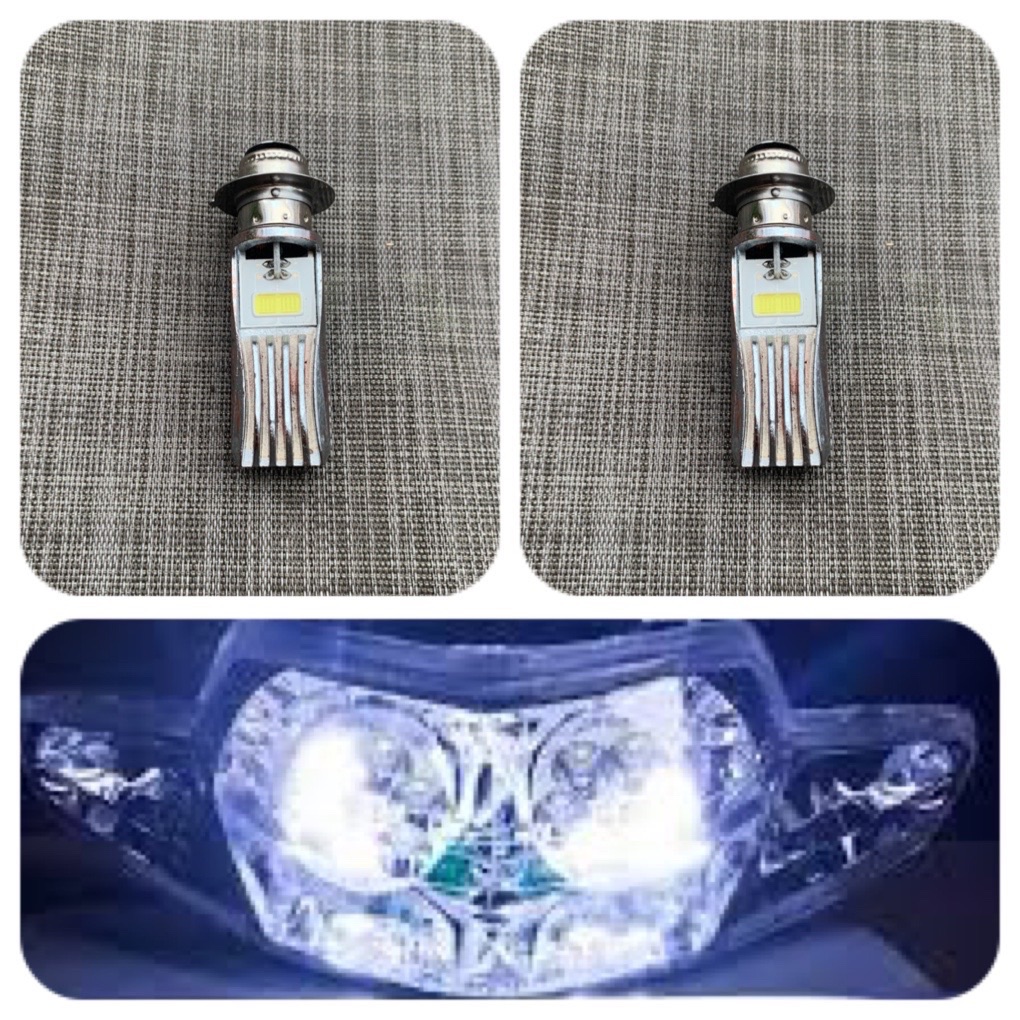 COMBO 2 ĐÈN PHA LED M5 CHO XE DREAM, WAVE ĐỜI CŨ