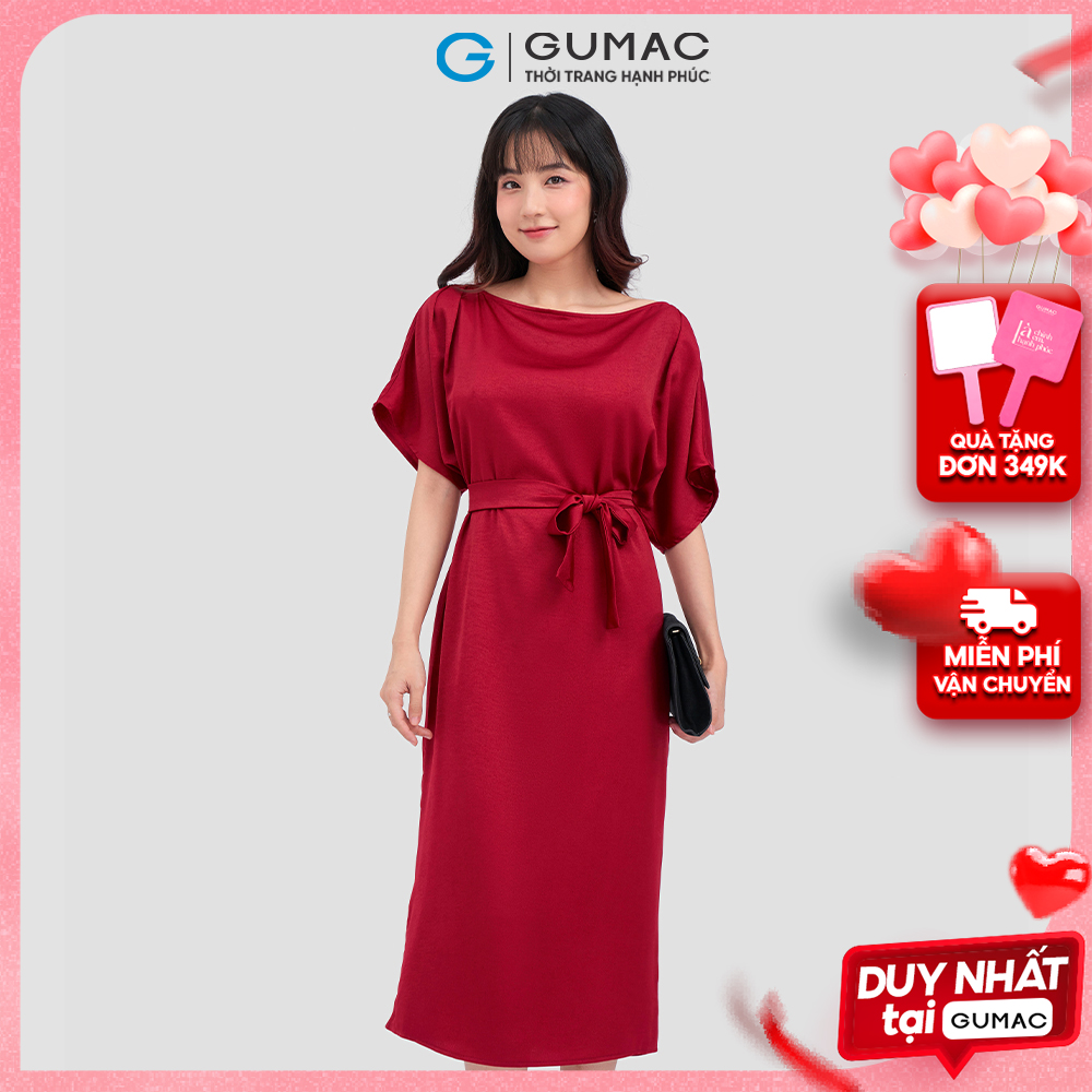 Đầm suông tay liền DC12005 thời trang GUMAC