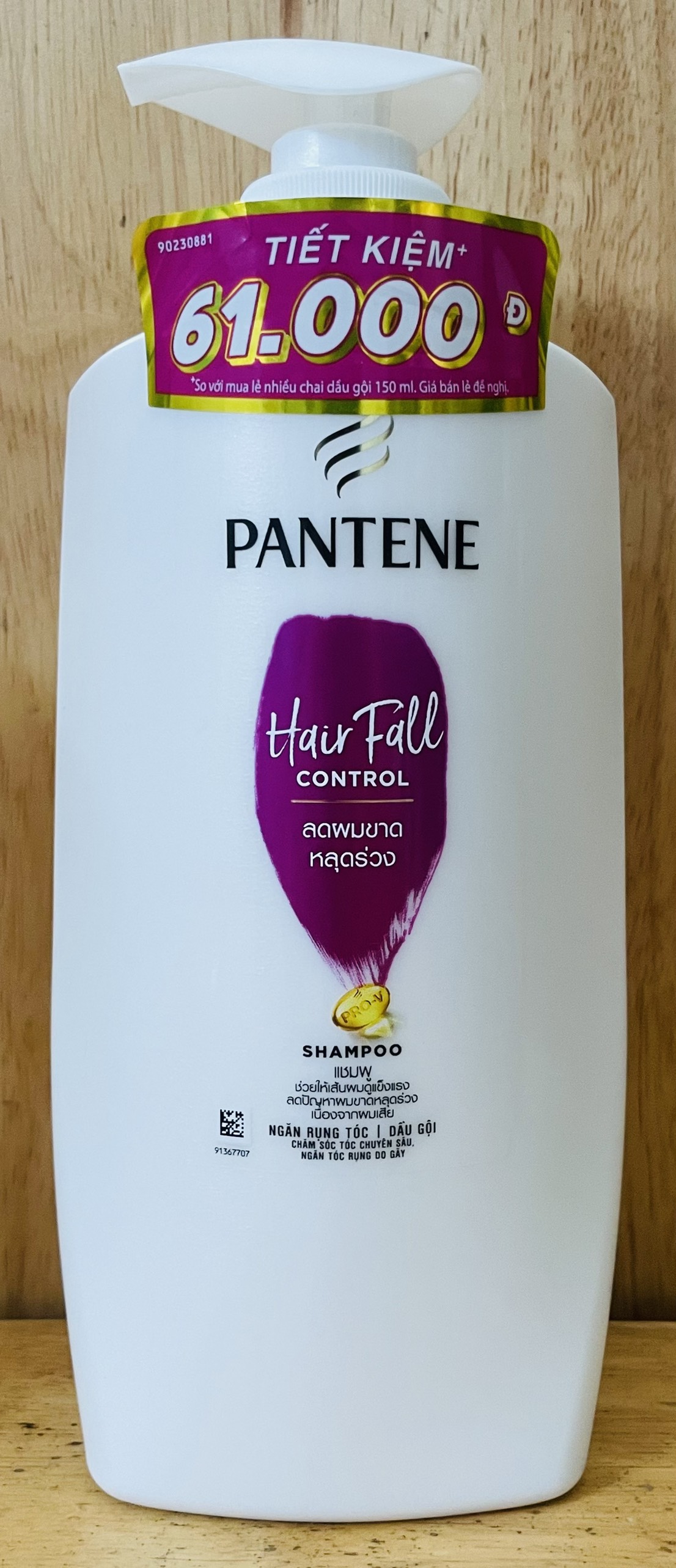 PANTENE gội 900ml (ngăn rụng tóc) - BACH HOA HV