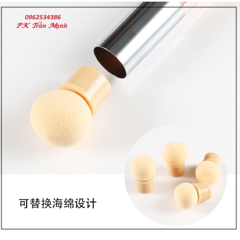 Cọ mút 2 đầu làm ombre móng hoặc dặm nhũ trang trí móng