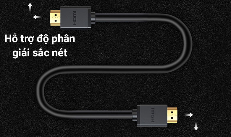 19 + 1 ugreen 60820 1.5m black full copper hdmi cable