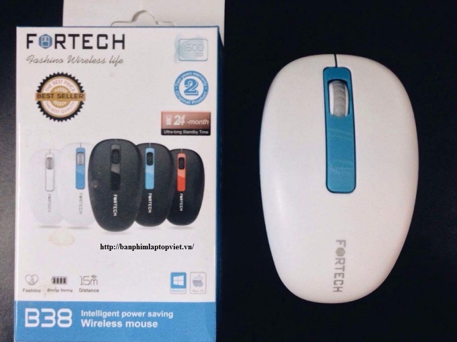Chuột không dây Fortech B68 B38 bảo hành 2 năm
