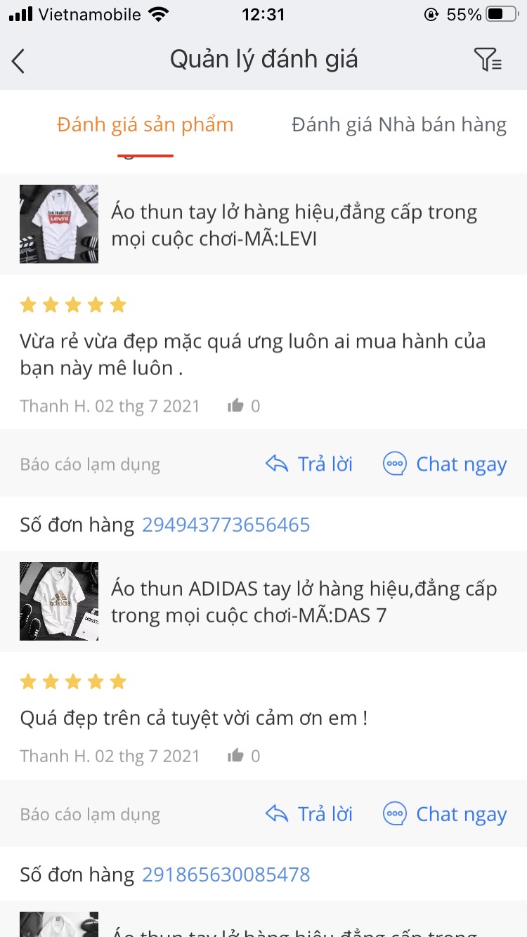 Quần Áo Thể Thao - Xả Kho 99k