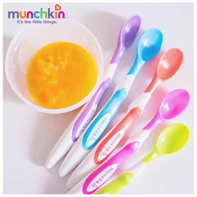 Thìa mềm Munchkin cho bé 3m+ (tách set)