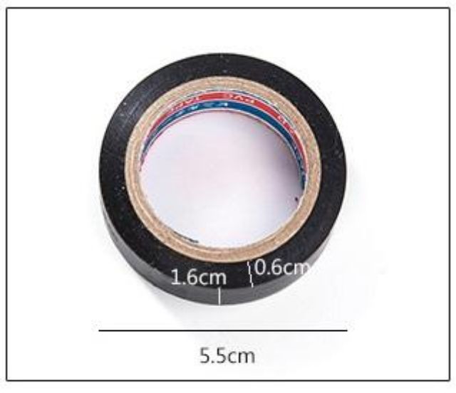 Băng keo đen cách điện ( 1 cuộn 6m )