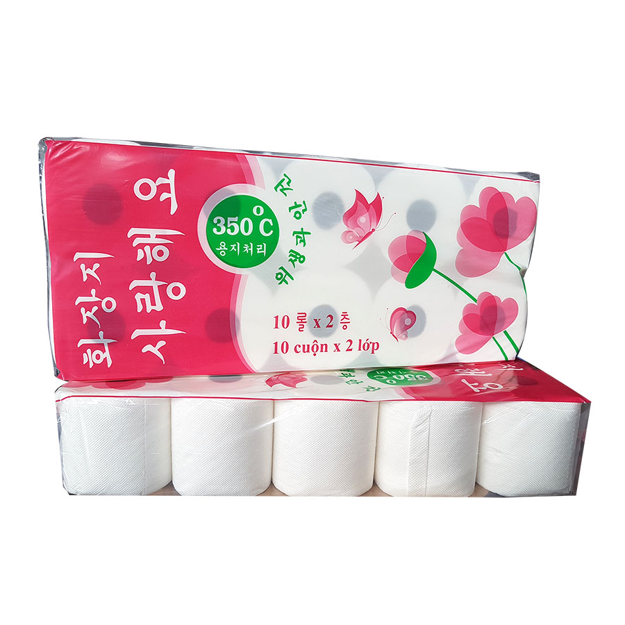 [HCM]GIẤY VỆ SINH 2 LỚP CUỘN CHUẨN HÀN QUỐC (THIÊN AN NAM)