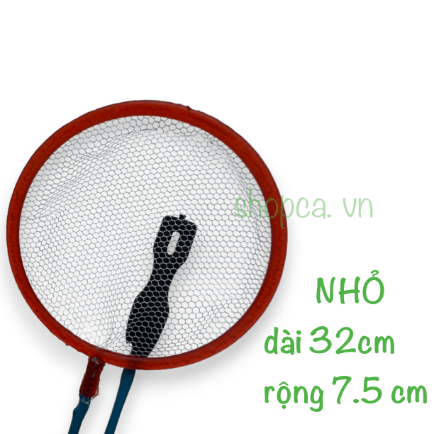 Vợt cá tròn nhỏ nhiều kích thuớc lưới thô