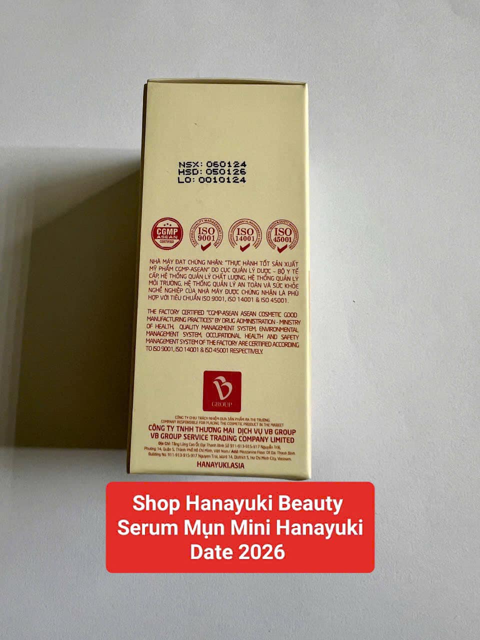 [TẶNG VOUCHER 8%+QUÀ] [Chính hãng-Date 2026] SERUM MỤN MINI HANAYUKI 15g-HANA ACNES MINI