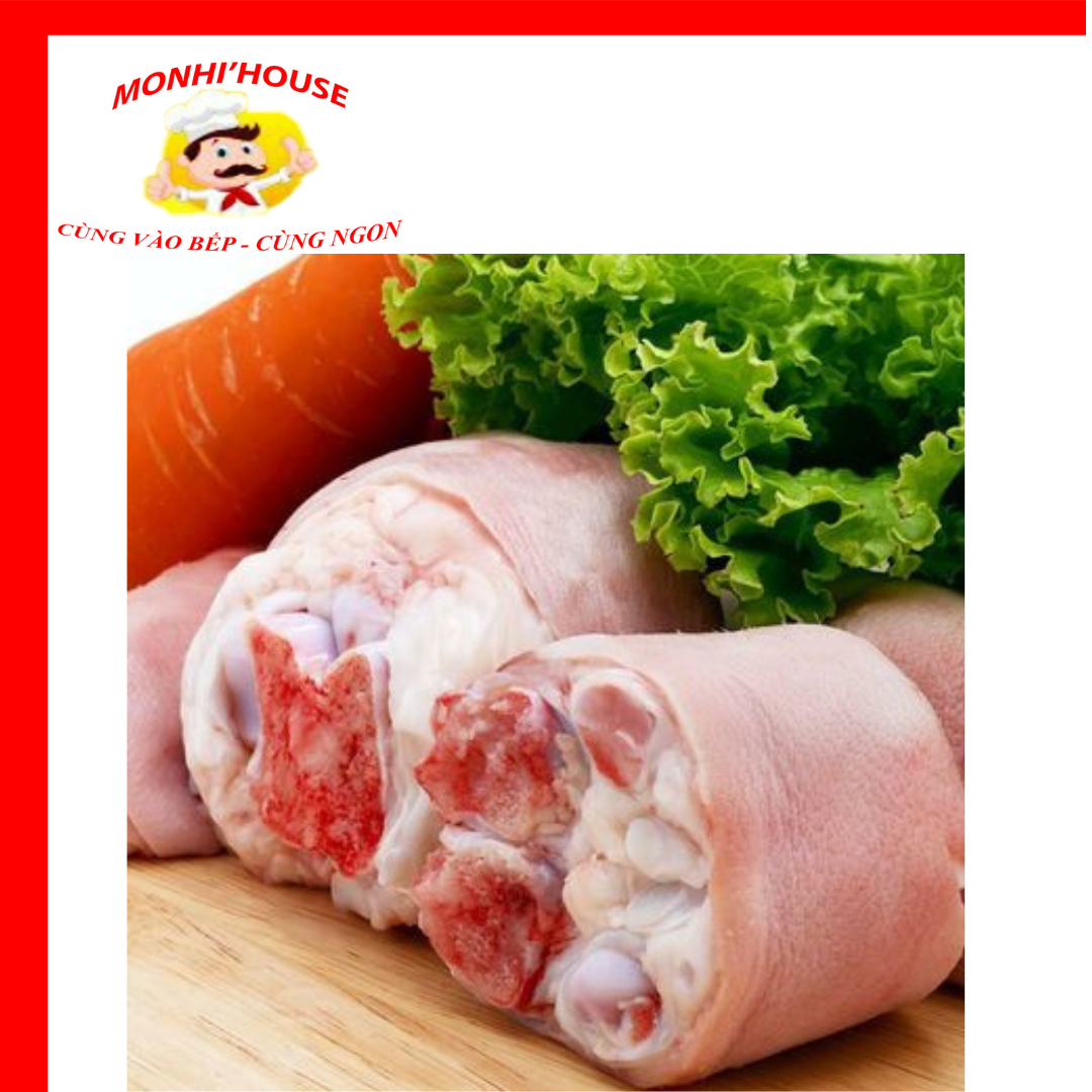 500gr chân giò heo ( dựng heo ) cắt khoanh