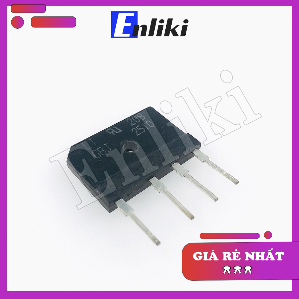Diode Cầu 25A 1000V GBJ2510 (Tháo Máy)