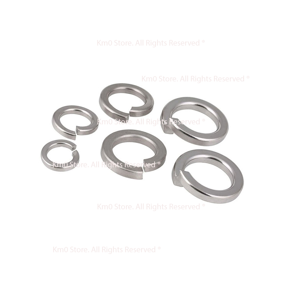 Set 05 Lông Đền VÊNH INOX 304 Size M2 - M16 (2 Li - 16 Li) M113329