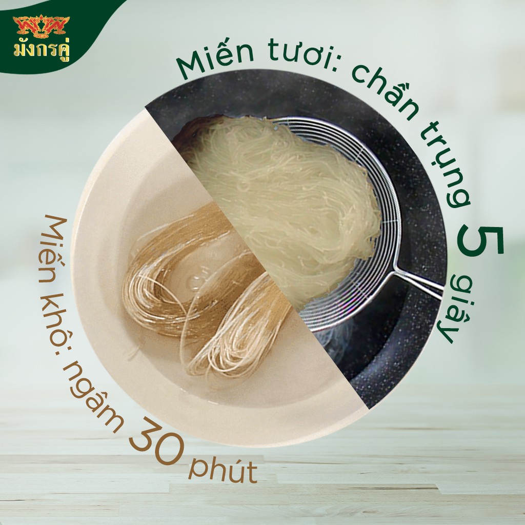 Miến Thái Tươi Song Long 450g