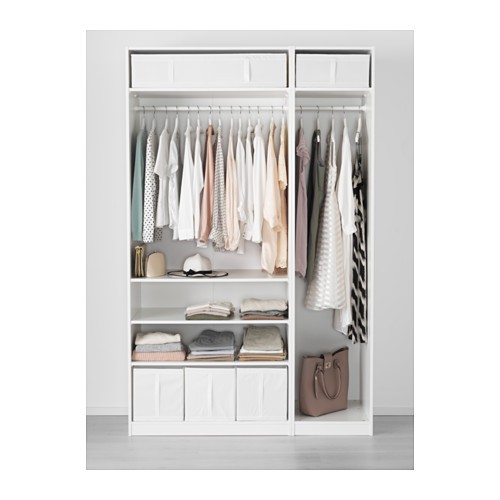 Hộp đựng đồ có khóa Skubb IKEA - Trắng