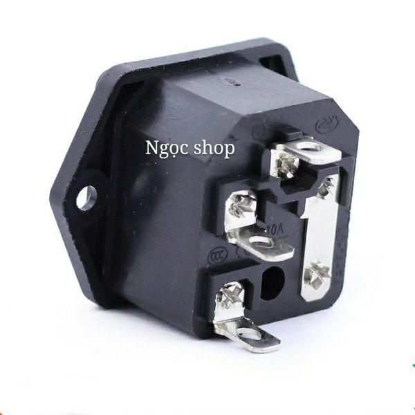 10 jack cắm âm 3 chân 220VAC-10A