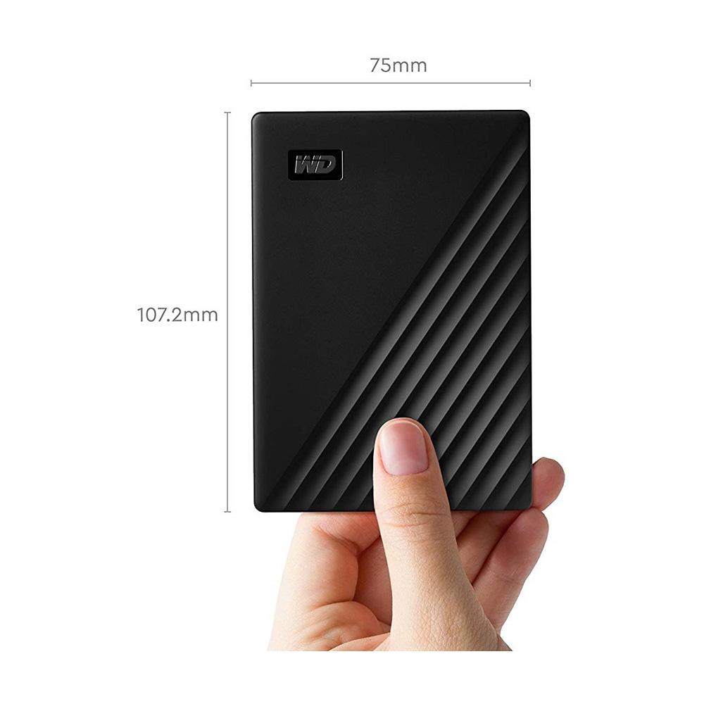 Ổ cứng di động gắn ngoài HDD 4TB Western Digital My Passport - new model (Đen) Nhất Tín Computer