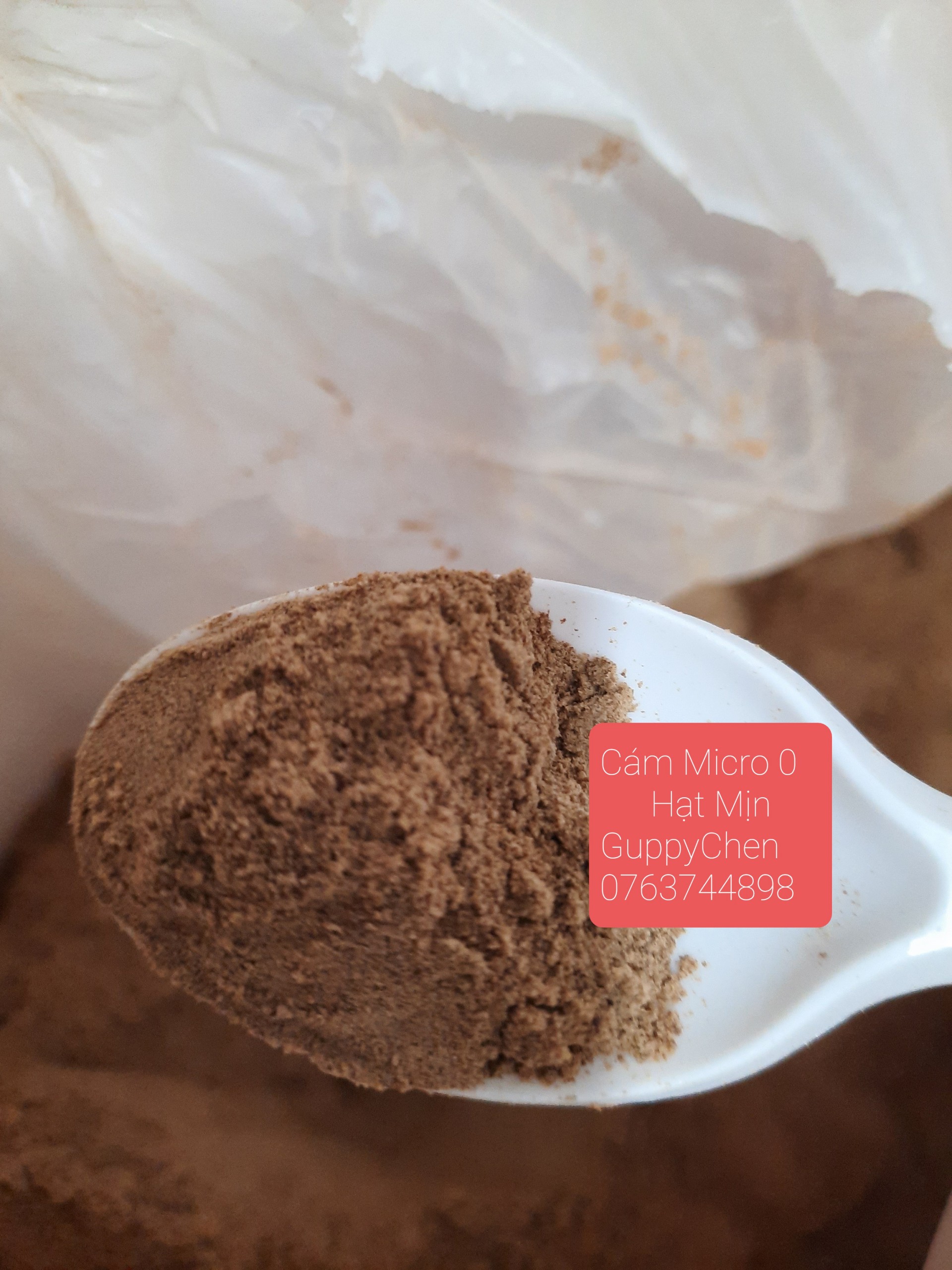 100gr cám micro hạt nổi cho cá