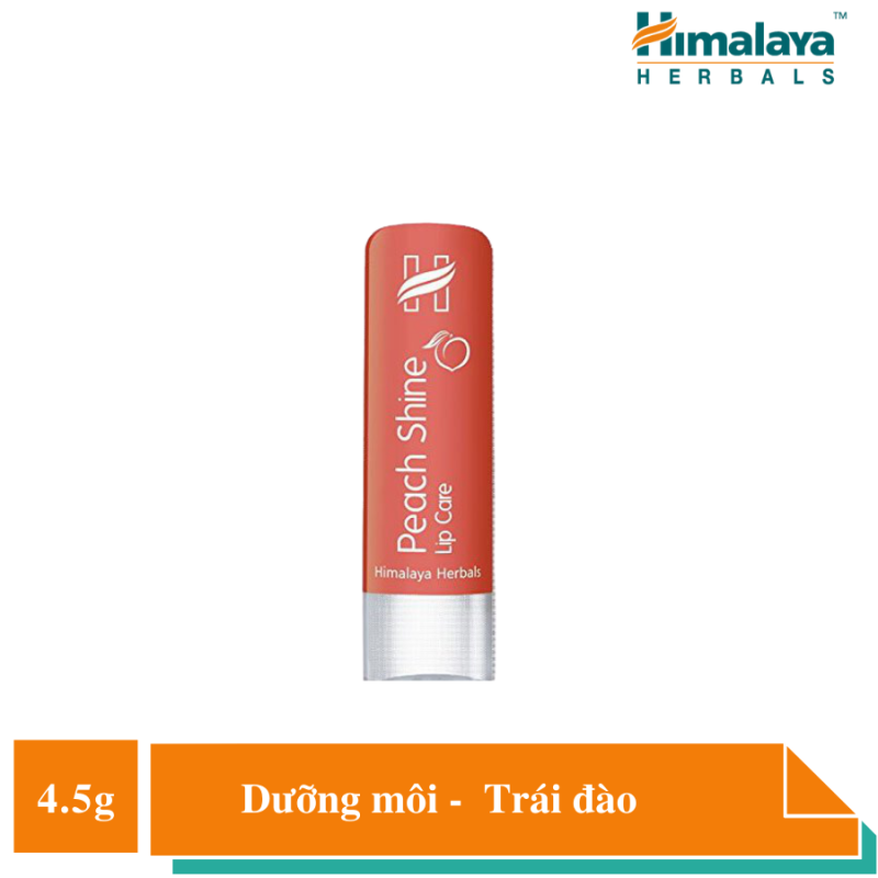 Son dưỡng ẩm hương đào - Himalaya Peach Shine Lip Care 4.5g giá rẻ