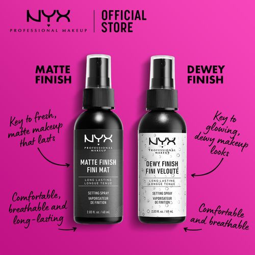 Xịt Makeup NYX Matte Finish Fini Mat & Dewy Finish (60ml)