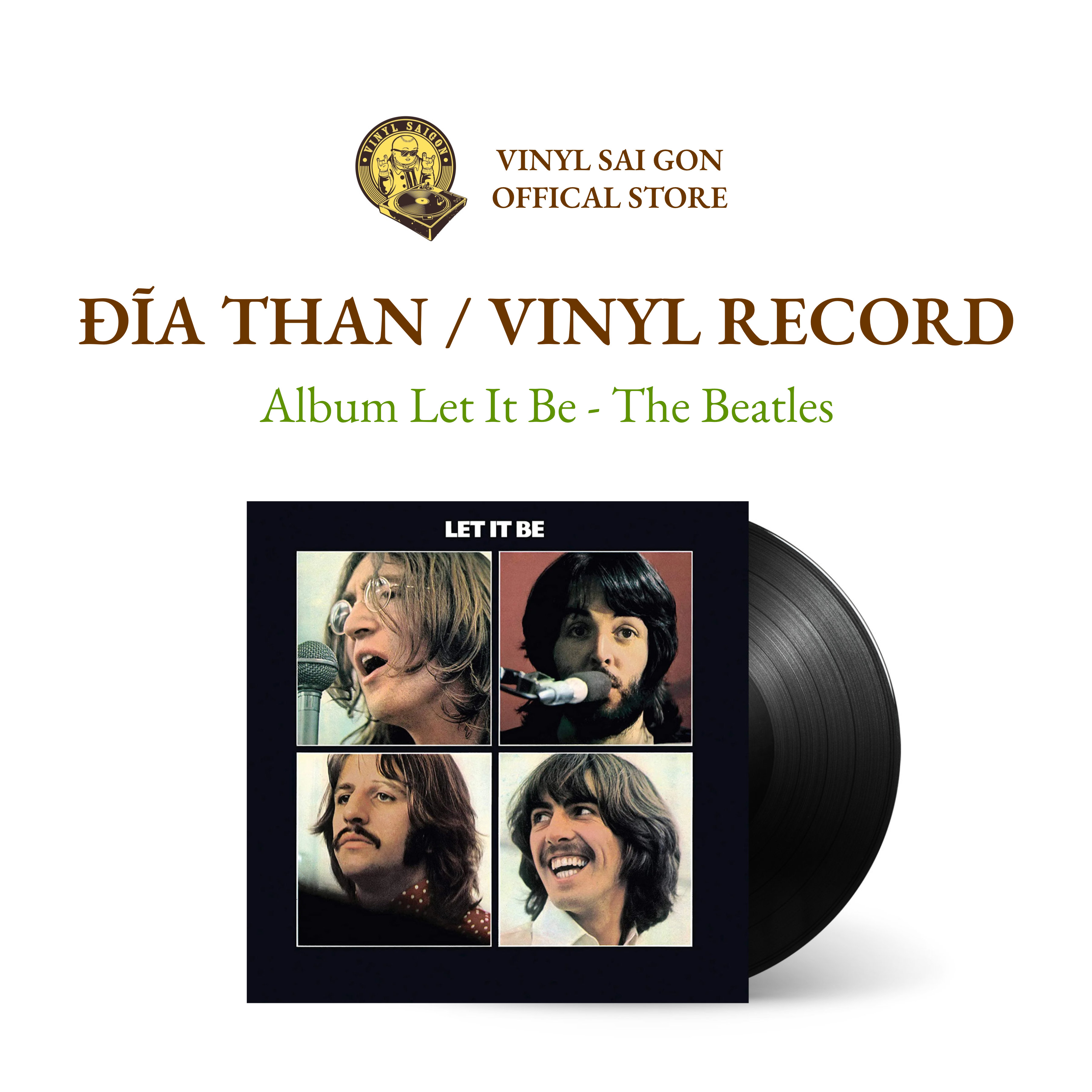 Đĩa Than (Vinyl) Album Let It Be - The Beatles